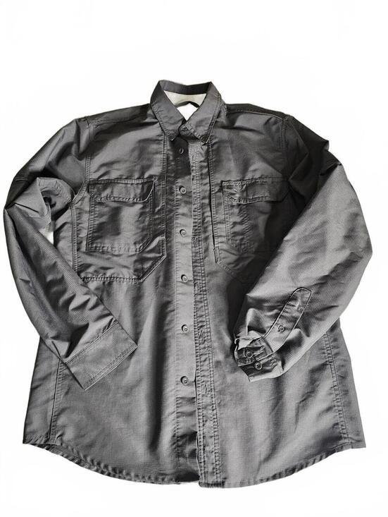 Royal Robbins Other - Royal Robbins Men's Long Sleeve Button-Up Shirt Medium Gray Polyester